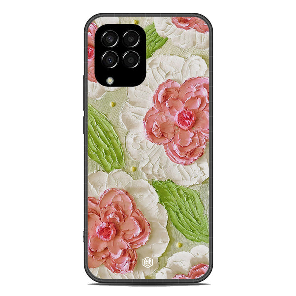 Floral Series Soft Phone Case - Metal Case - Design 13 - Samsung Galaxy M33