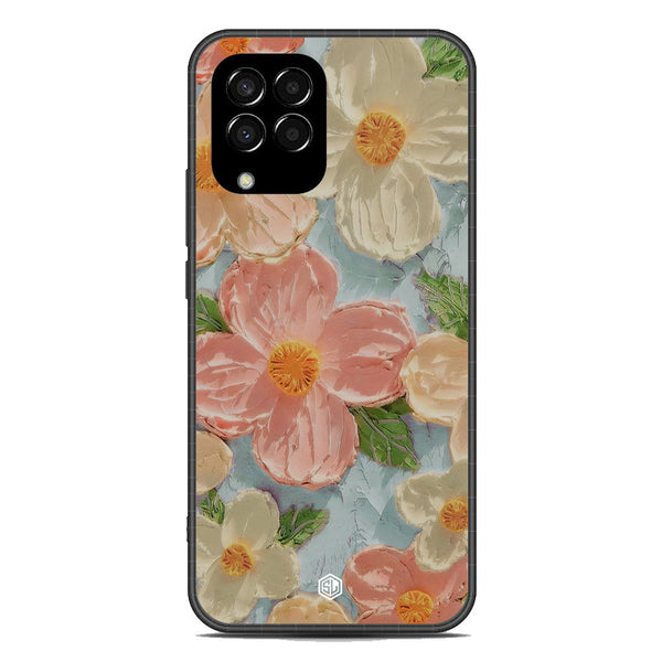 Floral Series Soft Phone Case - Metal Case - Design 16 - Samsung Galaxy M33