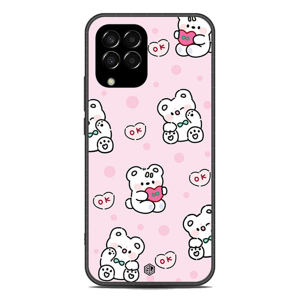 Cute Chic Series Soft Phone Case - Metal Case - Design 1 - Samsung Galaxy M33