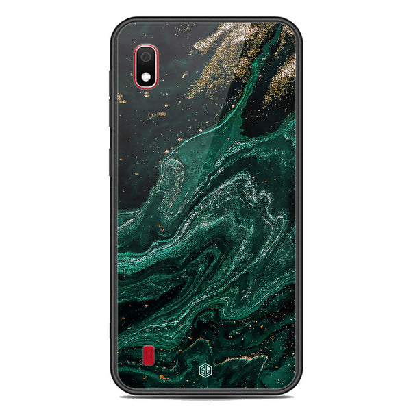 Marble Series Soft Phone Case - Premium Glass Case - Design 3 - Samsung Galaxy A10