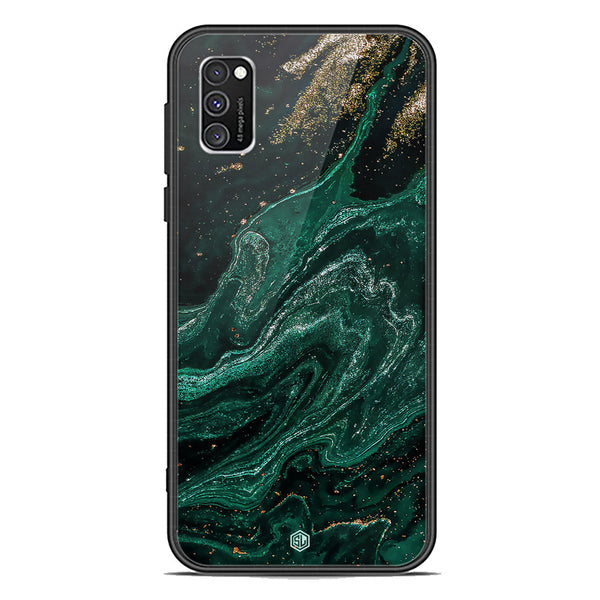 Marble Series Soft Phone Case - Premium Glass Case - Design 3 - Samsung Galaxy A03s