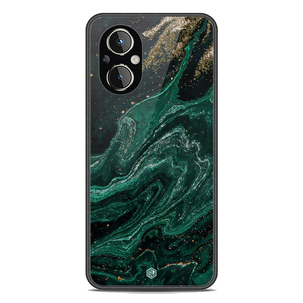 Marble Series Soft Phone Case - Premium Glass Case - Design 3 - OnePlus Nord N20 5G