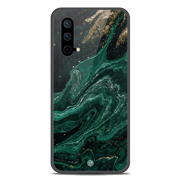 Marble Series Soft Phone Case - Premium Glass Case - Design 3 - OnePlus Nord CE 5G