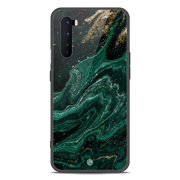 Marble Series Soft Phone Case - Premium Glass Case - Design 3 - OnePlus Nord