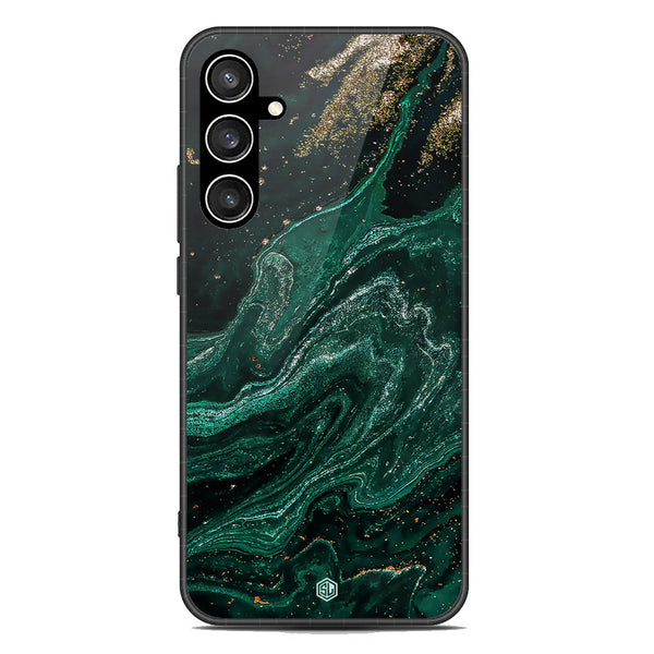 Marble Series Soft Phone Case - Premium Glass Case - Design 3 - Samsung Galaxy S23 FE