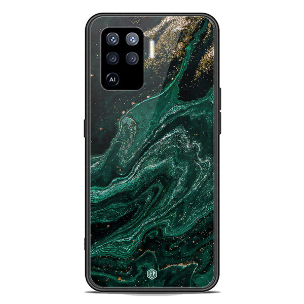Marble Series Soft Phone Case - Premium Glass Case - Design 3 - Oppo A94