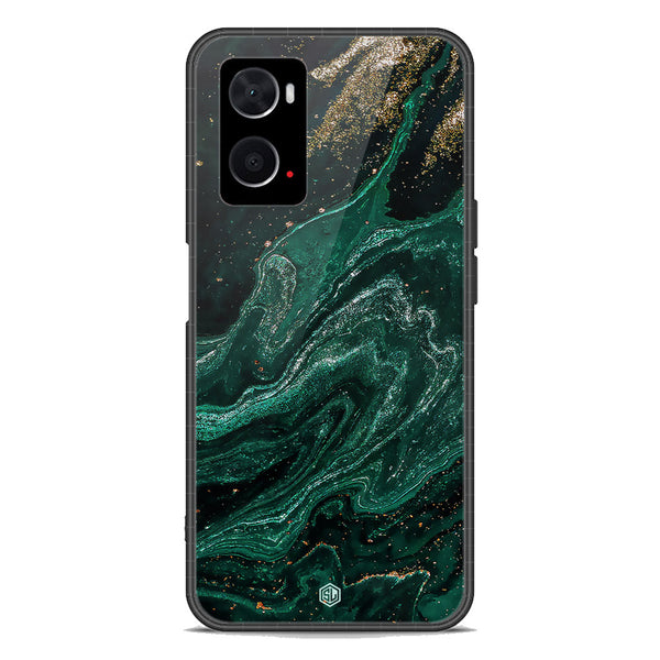 Marble Series Soft Phone Case - Premium Glass Case - Design 3 - Oppo A36