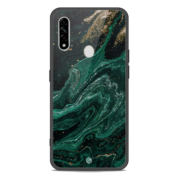 Marble Series Soft Phone Case - Premium Glass Case - Design 3 - Oppo A31