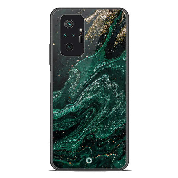 Marble Series Soft Phone Case - Premium Glass Case - Design 3 - Xiaomi Redmi Note 10 Pro Max