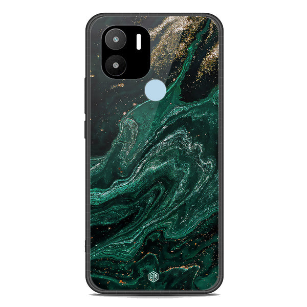 Marble Series Soft Phone Case - Premium Glass Case - Design 3 - Xiaomi Redmi A1 Plus