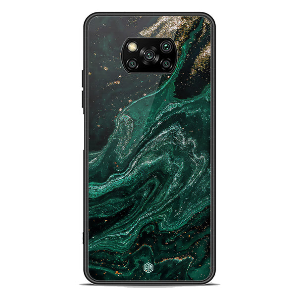 Marble Series Soft Phone Case - Premium Glass Case - Design 3 - Xiaomi Poco X3