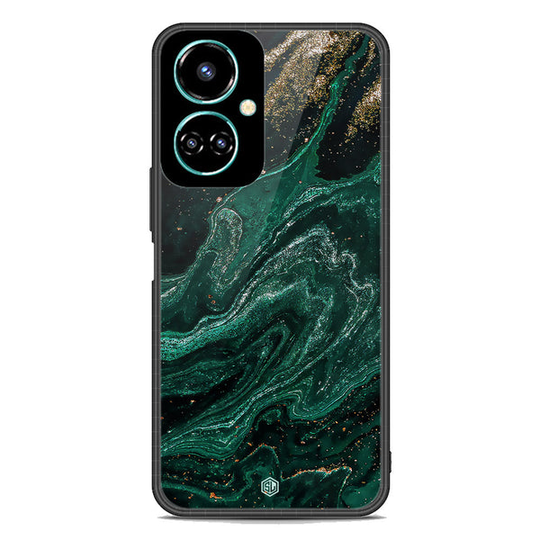 Marble Series Soft Phone Case - Premium Glass Case - Design 3 - Tecno Camon 19