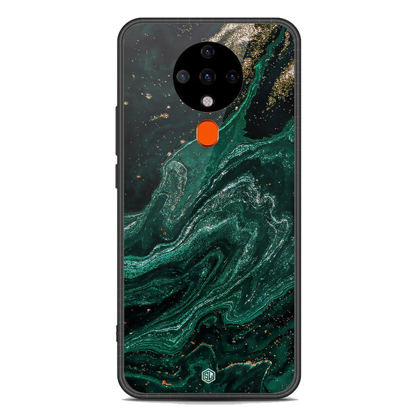 Marble Series Soft Phone Case - Premium Glass Case - Design 3 - Tecno Spark 6