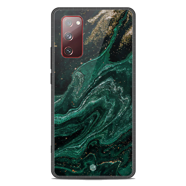 Marble Series Soft Phone Case - Premium Glass Case - Design 3 - Samsung Galaxy S20 FE