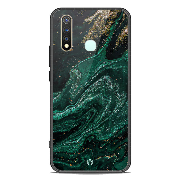 Marble Series Soft Phone Case - Premium Glass Case - Design 3 - Vivo Y19