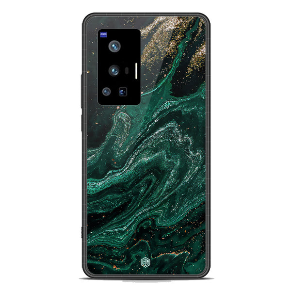 Marble Series Soft Phone Case - Premium Glass Case - Design 3 - Vivo X70 Pro