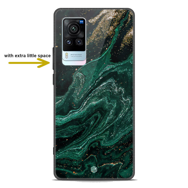 Marble Series Soft Phone Case - Premium Glass Case - Design 3 - Vivo X60 Pro