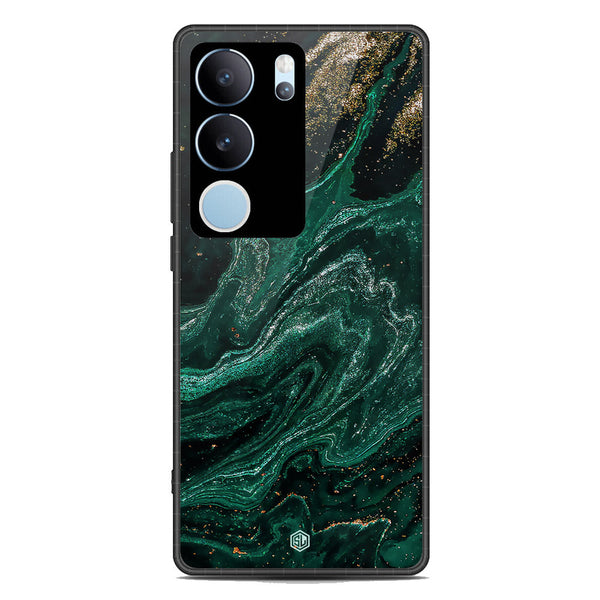 Marble Series Soft Phone Case - Premium Glass Case - Design 3 - Vivo V29 Pro