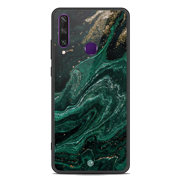 Marble Series Soft Phone Case - Premium Glass Case - Design 3 - Huawei Y6p