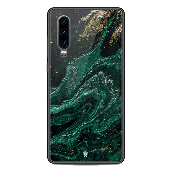 Marble Series Soft Phone Case - Premium Glass Case - Design 3 - Huawei P30