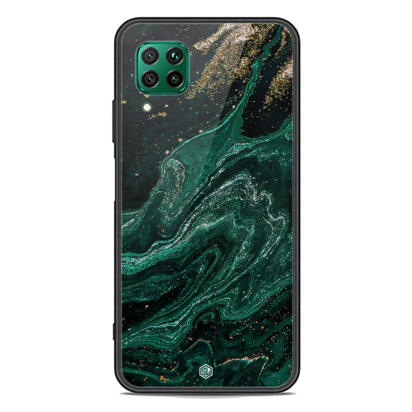 Marble Series Soft Phone Case - Premium Glass Case - Design 3 - Huawei Nova 6 SE