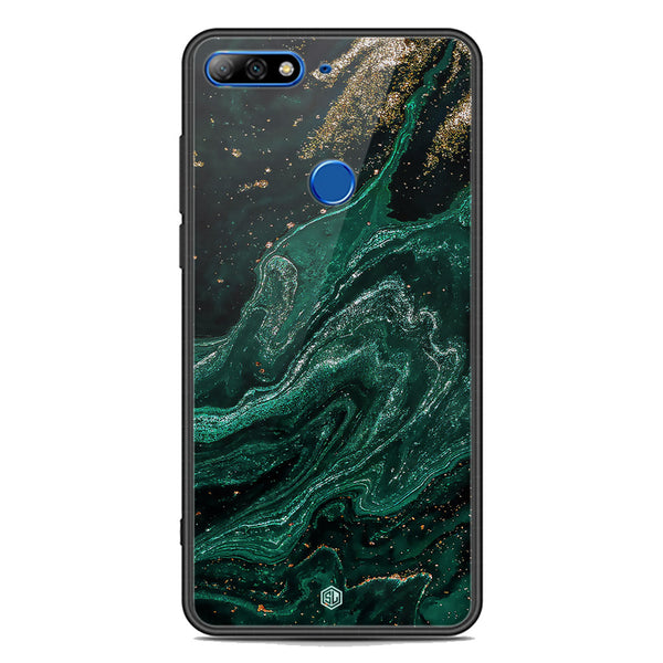 Marble Series Soft Phone Case - Premium Glass Case - Design 3 - Huawei Honor 7C