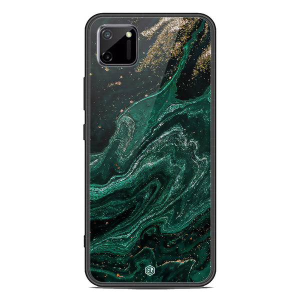 Marble Series Soft Phone Case - Premium Glass Case - Design 3 - Realme C11