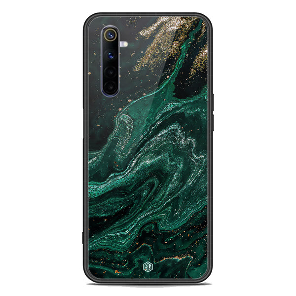 Marble Series Soft Phone Case - Premium Glass Case - Design 3 - Realme 6