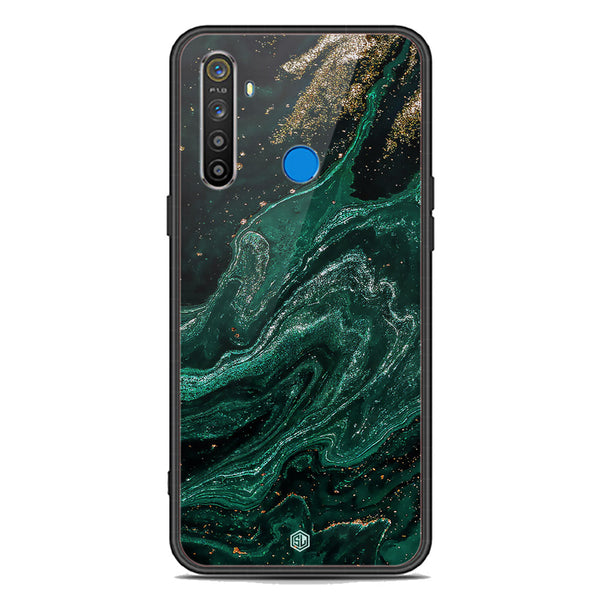 Marble Series Soft Phone Case - Premium Glass Case - Design 3 - Realme 5