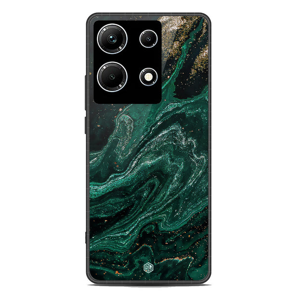 Marble Series Soft Phone Case - Premium Glass Case - Design 3 - Infinix Note 30
