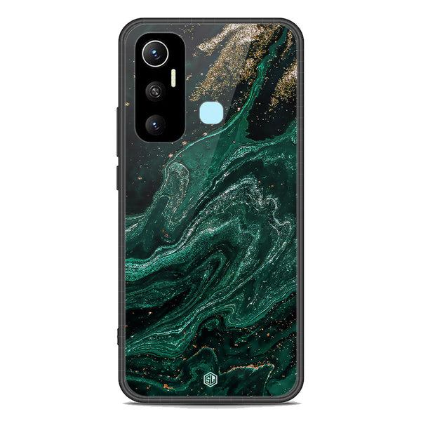 Marble Series Soft Phone Case - Premium Glass Case - Design 3 - Infinix Hot 11