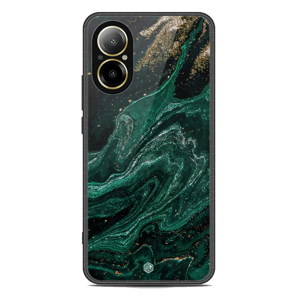 Marble Series Soft Phone Case - Premium Glass Case - Design 3 - Realme C67 4G
