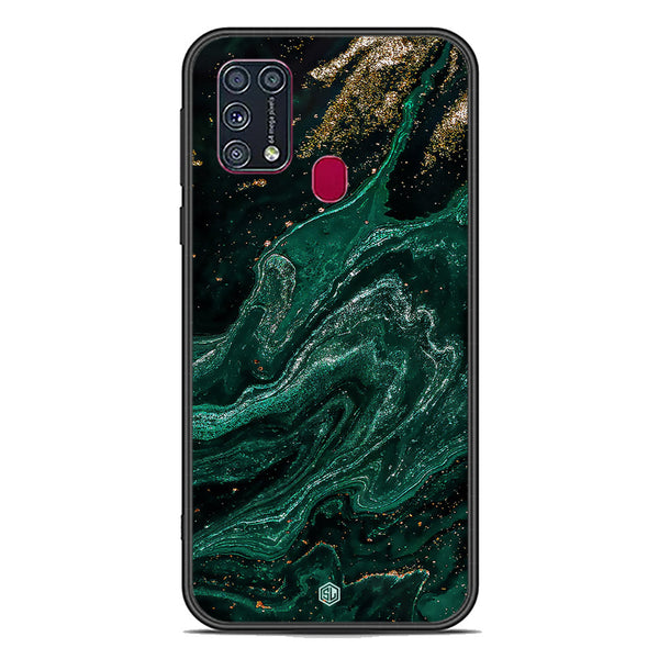 Marble Series Soft Phone Case - Premium Glass Case - Design 3 - Samsung Galaxy M31
