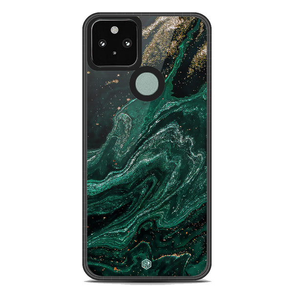 Marble Series Soft Phone Case - Metal Case - Design 3 - Google Pixel 5 XL