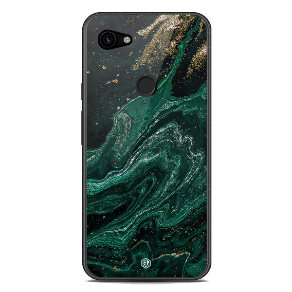Marble Series Soft Phone Case - Metal Case - Design 3 - Google Pixel 3a