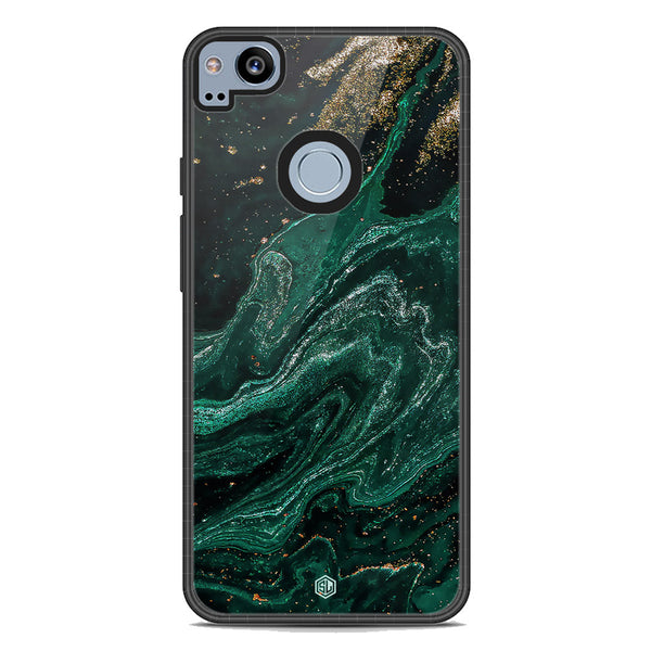 Marble Series Soft Phone Case - Metal Case - Design 3 - Google Pixel 2