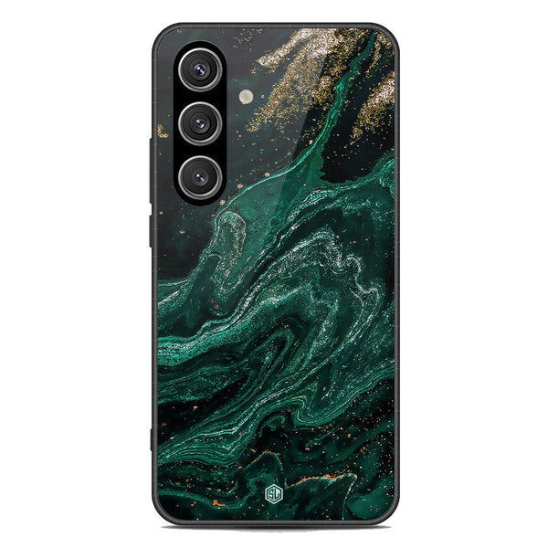 Marble Series Soft Phone Case - Premium Glass Case - Design 3 - Samsung Galaxy S24 Plus