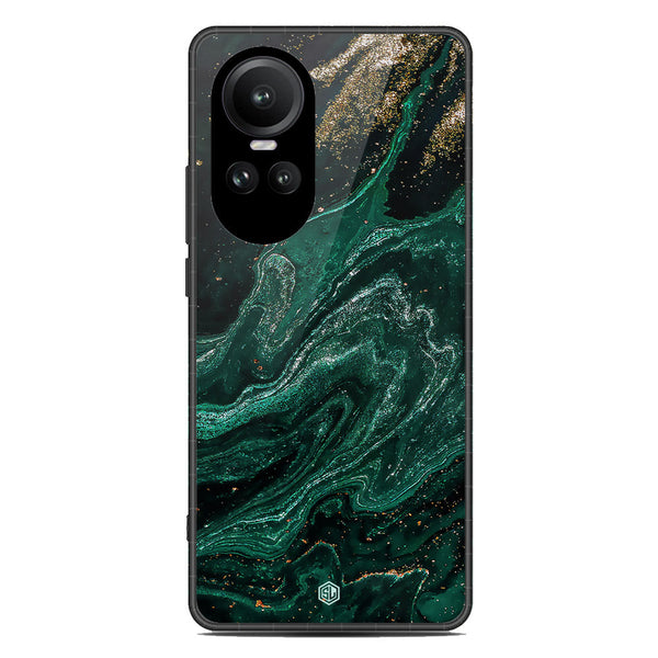 Marble Series Soft Phone Case - Premium Glass Case - Design 3 - Oppo Reno 10 Pro
