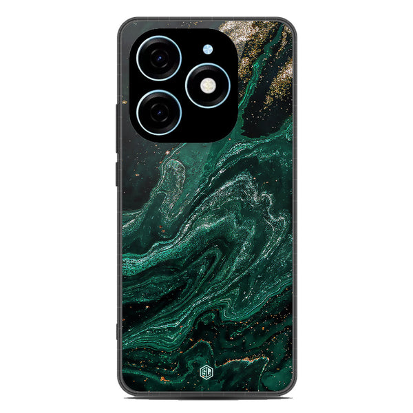 Marble Series Soft Phone Case - Premium Glass Case - Design 3 - Tecno Spark 20C