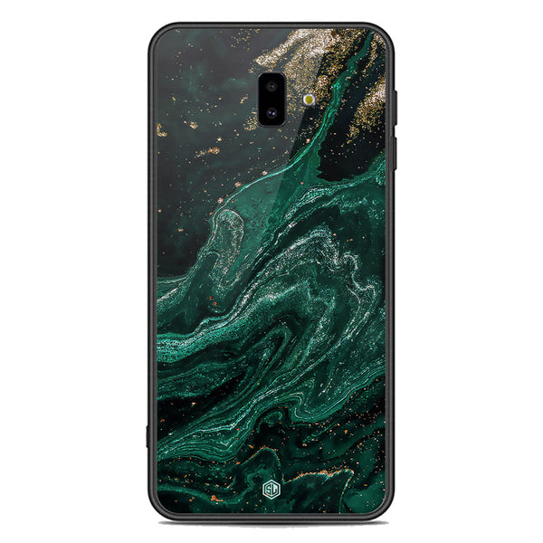 Marble Series Soft Phone Case - Premium Glass Case - Design 3 - Samsung Galaxy J6 Plus 2018