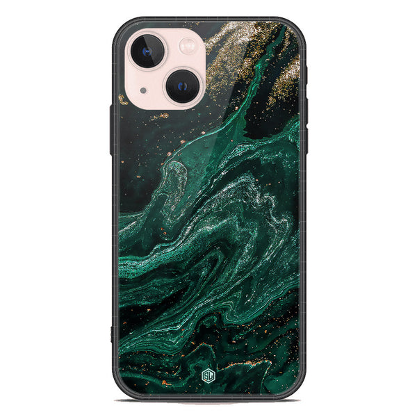 Marble Series Soft Phone Case - Premium Glass Case - Design 3 - iPhone 14