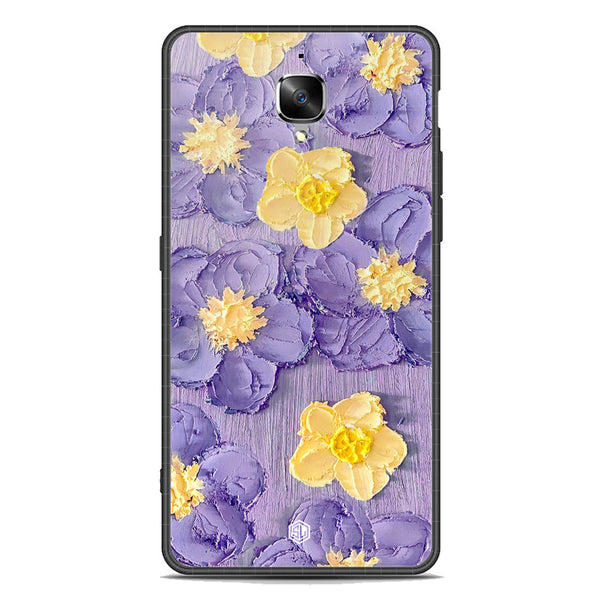 Floral Series Soft Phone Case - Premium Glass Case - Design 8 - OnePlus 3