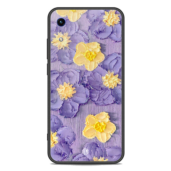 Floral Series Soft Phone Case - Premium Glass Case - Design 8 - Huawei Y6s 2019