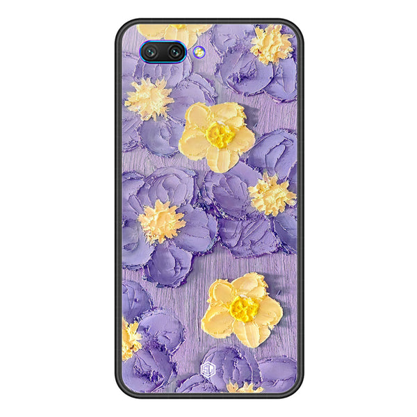 Floral Series Soft Phone Case - Premium Glass Case - Design 8 - Huawei Honor 10