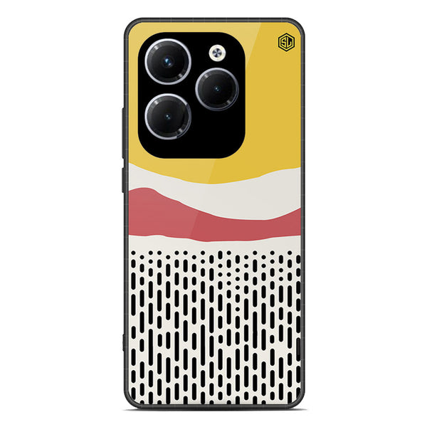 Polka Dots Series Soft Phone Case - Premium Glass Case - Design 1 - Infinix Hot 40