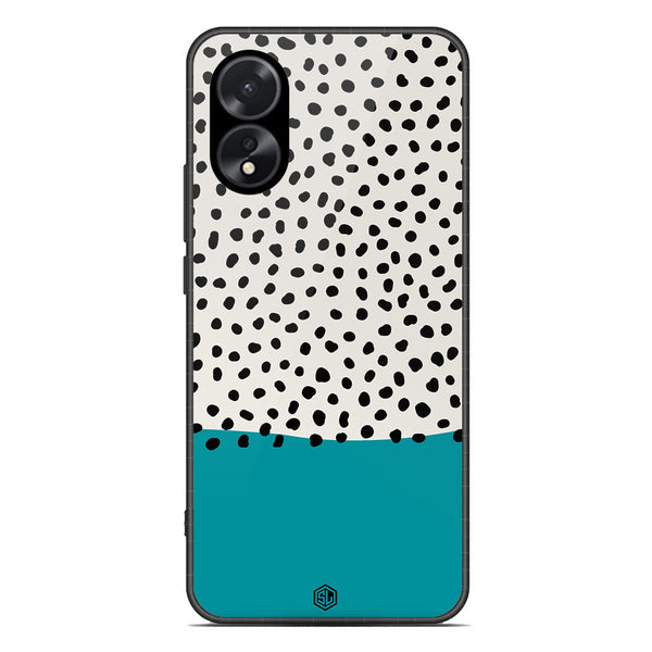Polka Dots Series Soft Phone Case - Premium Glass Case - Design 2 - Oppo A18