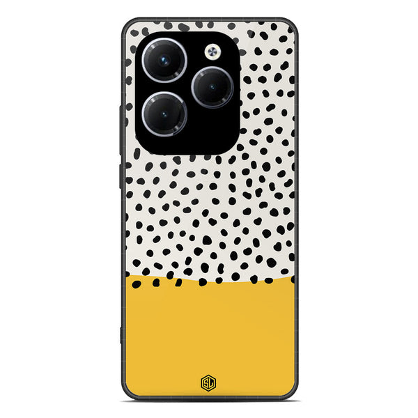 Polka Dots Series Soft Phone Case - Premium Glass Case - Design 5 - Infinix Hot 40