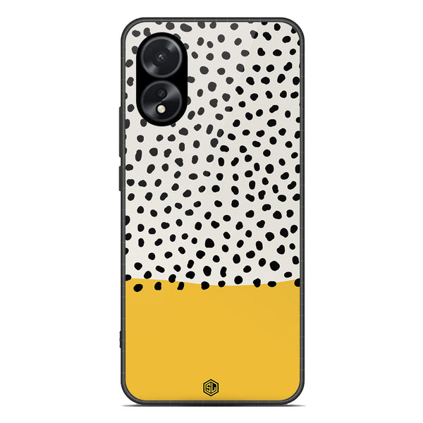 Polka Dots Series Soft Phone Case - Premium Glass Case - Design 5 - Oppo A18