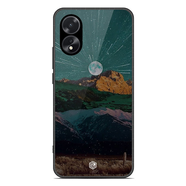 Mountains Wanderlust Series Soft Phone Case - Premium Glass Case - Design 3 - Oppo A18