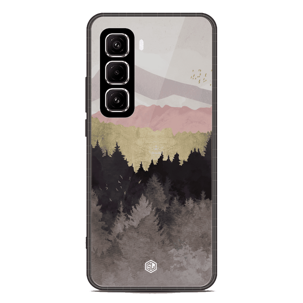Mountains Wanderlust Series Soft Phone Case - Metal Case - Design 2 - Infinix Hot 50 Pro Plus